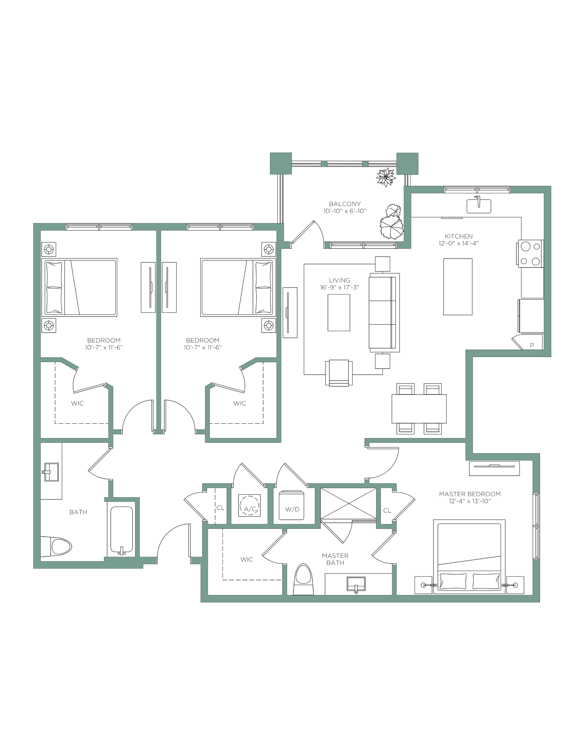 C2 floor plan